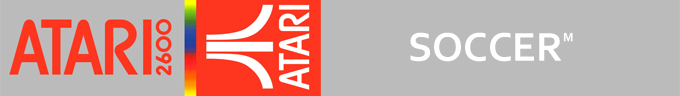 RealSports Soccer logo for Atari 2600